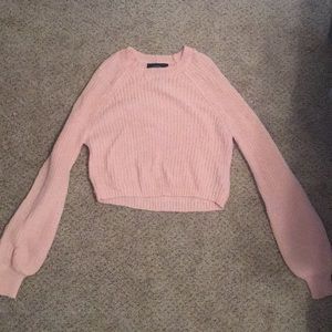 Crop top sweater